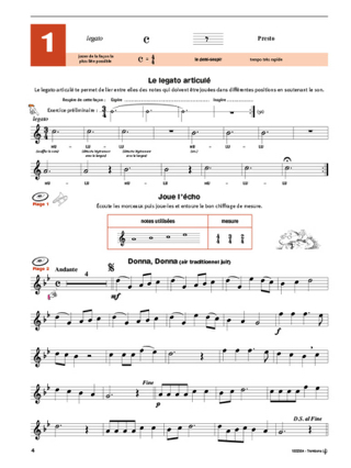Écouter Lire et Jouer Volume 2 - Trombone - DE HASKE - Partition
